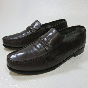 Nunn Bush Strap Leather Dress Loafers Men's Footwear Moccasins Shoes 12 M